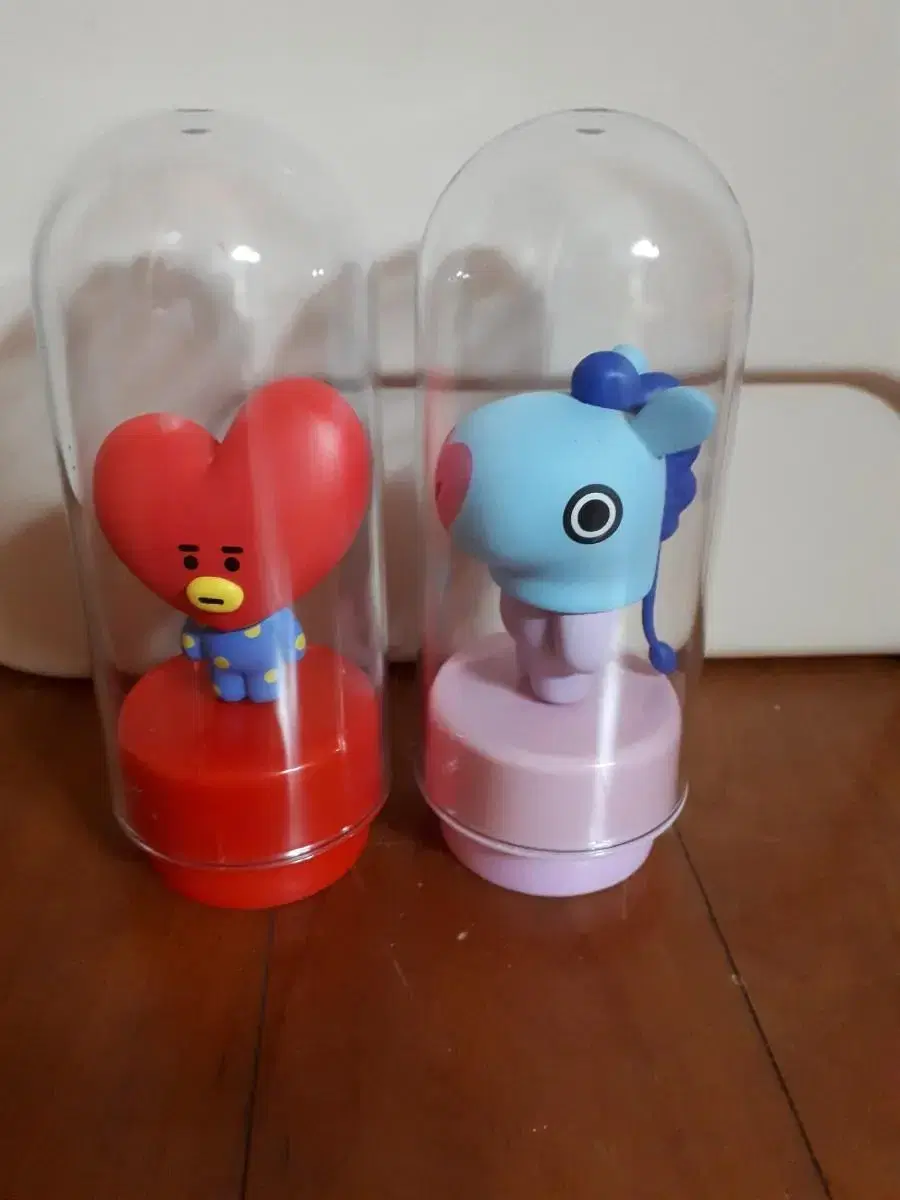 피규어 BT21 스탬프 램프 탑퍼 피규어